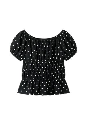 Name it KURZARM - Blusa - black