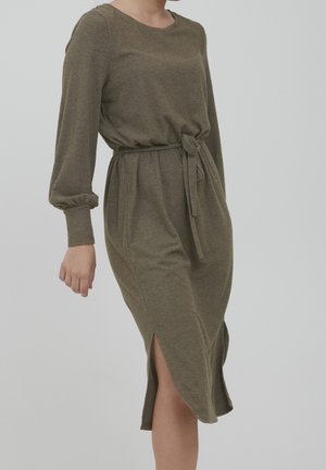 Abito in maglia - grey denim