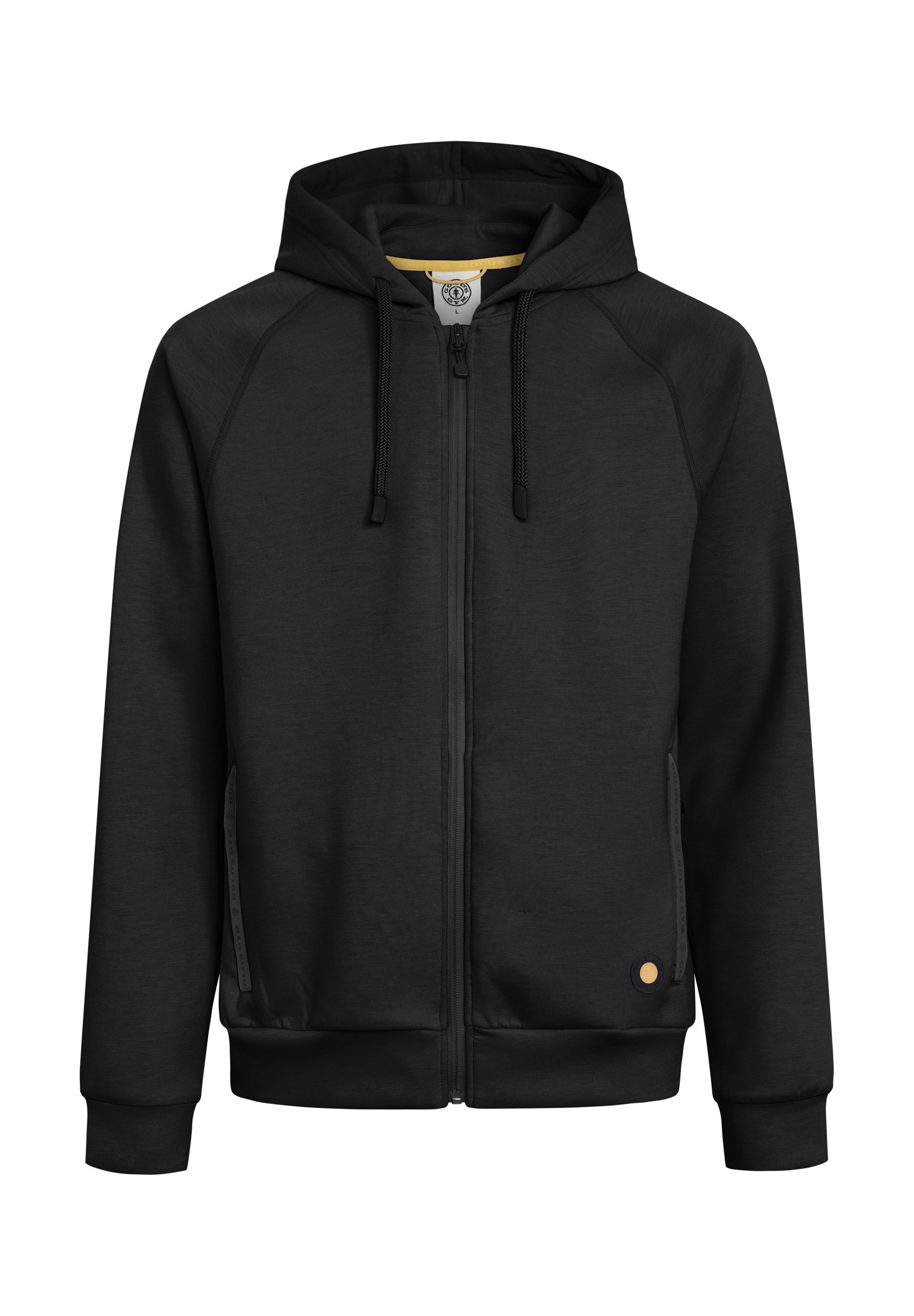 Gold's Gym GENE - Zip-up sweatshirt - schwarz/black - Zalando