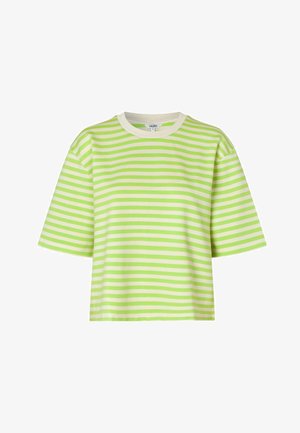 mbyM EMRYS-M - Blouse - sunny lime sugar stripe