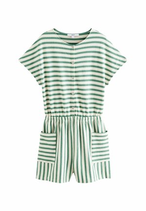 Next Jumpsuit - green ecru