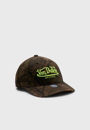 Von Dutch DAD BASEBALLWOOD CAMO UNISEX - Czapka z daszkiem