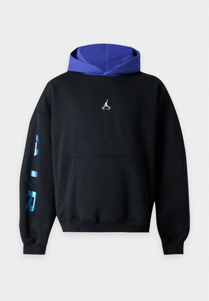 Jordan, Sweat à capuche - black/light concord/white