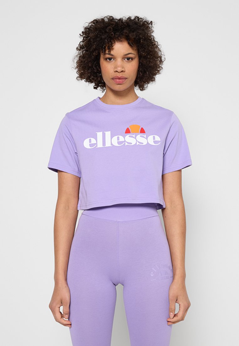 Ellesse T-shirt print paars