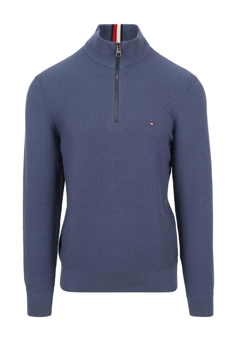 5112102 Indigo Zip Sweater
