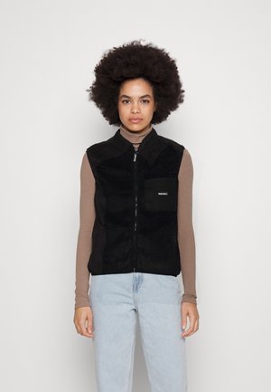 VEST - Waistcoat - black