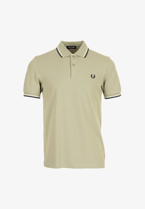 Fred Perry, TWIN TIPPED SHIRT - Polo - seagrass ecru dark air