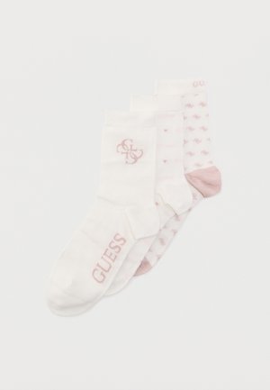 FANTASY 3 PACK - Chaussettes - white/pink