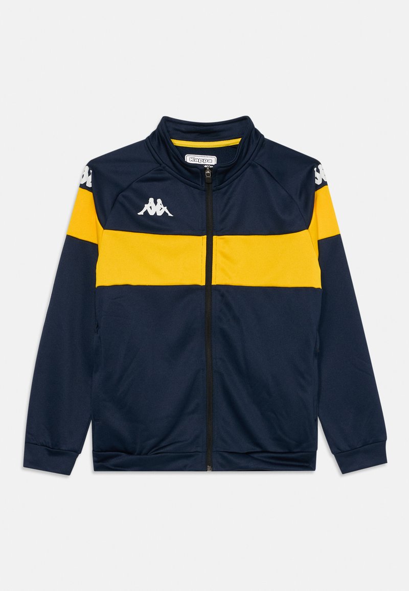 Kappa Sweater met rits koningsblauw gemêleerd