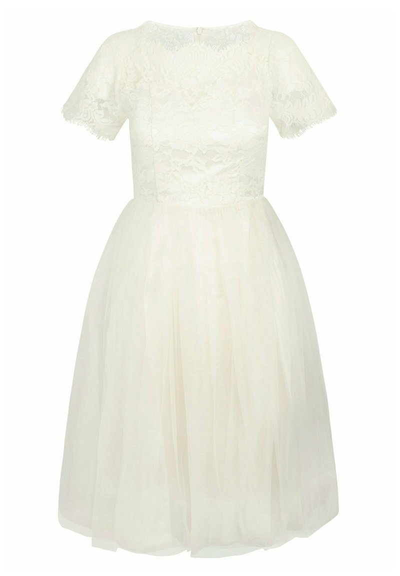 Apart Cocktailjurk beige