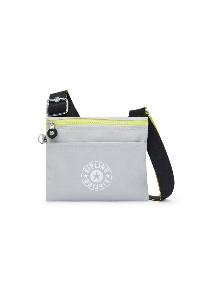 Kipling GIB CEN - Axelremsväska - air grey combo