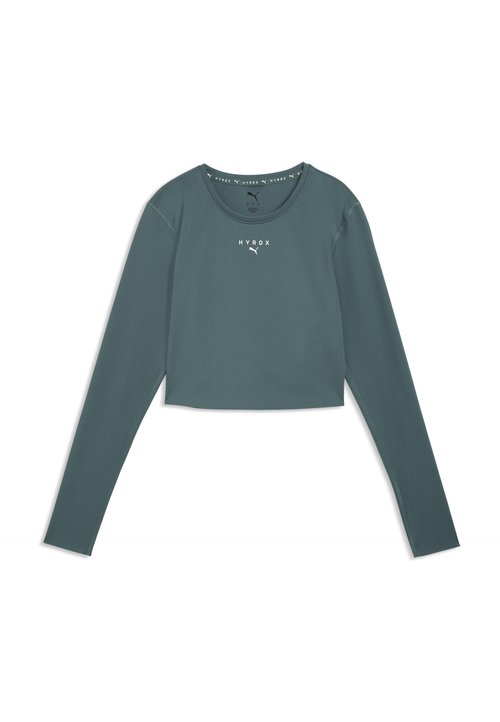 PUMA W X HYROX PWRMODE CROPPED LS - Long-sleeved top - herb garden — photo 4