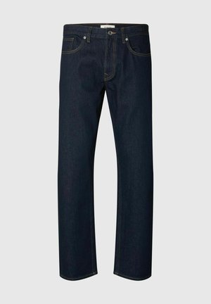Selected Homme BEN KORI - Straight leg jeans - dark blue denim