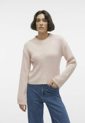 Vero Moda HILDE - Strickpullover - lotus