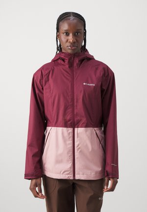 Columbia INNER LIMITS™ JACKET - Regenjacke / wasserabweisende Jacke - rich wine/eraser pink