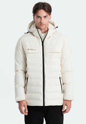 WITH DETACHABLE HOOD JAHP - Chaqueta de invierno - cream