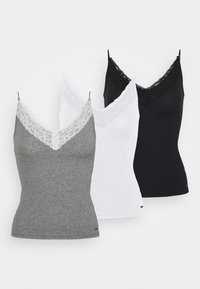 Must-Have Layering Cami 3-Pack - Linne - white/grey/black