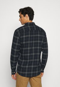 Selected Homme SLHSLIM NOOS - Camisa - dark blue/grey