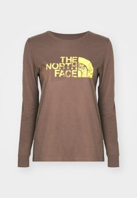 TEE SEASONAL LOGO  - Pitkähihainen paita - smokey brown