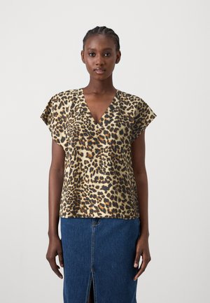JDYSOUL LIFE VNECK  - Blúzka - sugar swizzle