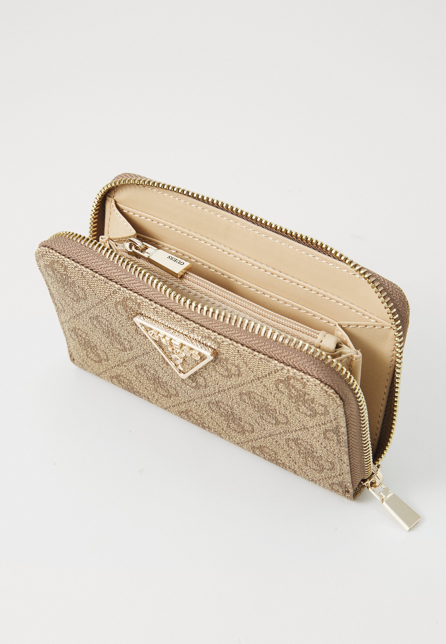 【ライトベージュ(TAU)】GUESS 財布 (W)LAUREL Zip Around Wallet GUESS purse Laurel SLG Zip Around Wallet L Bone | Buy bags, purses