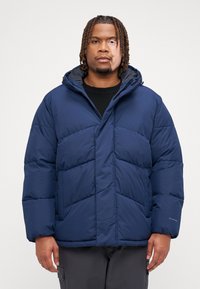 Jack & Jones JJWORLD PUFFER JACKET  - Winter jacket - navy