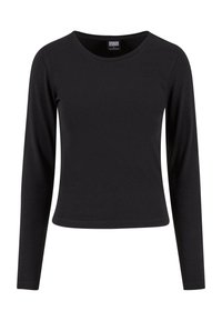 Top s dlouhým rukávem - black