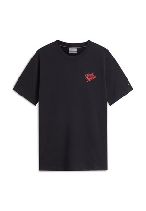 Tommy Hilfiger, GRAPHIC TEE - T-shirt imprimé - black