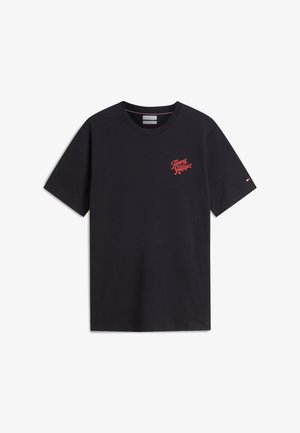 Tommy Hilfiger, GRAPHIC TEE - T-shirts print - black