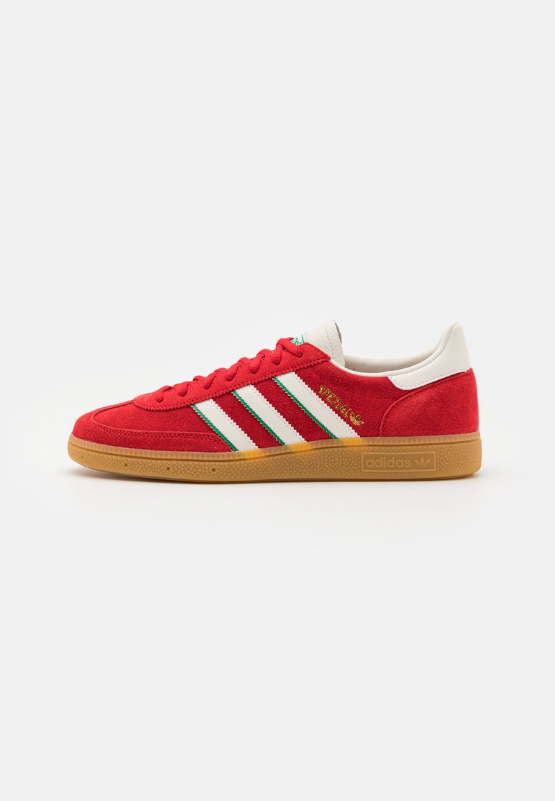 adidas Originals - HANDBALL SPEZIAL UNISEX - Baskets basses - better scarlet/cloud white/green, Agrandir