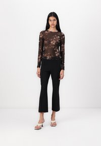 GAP Long sleeved top - black