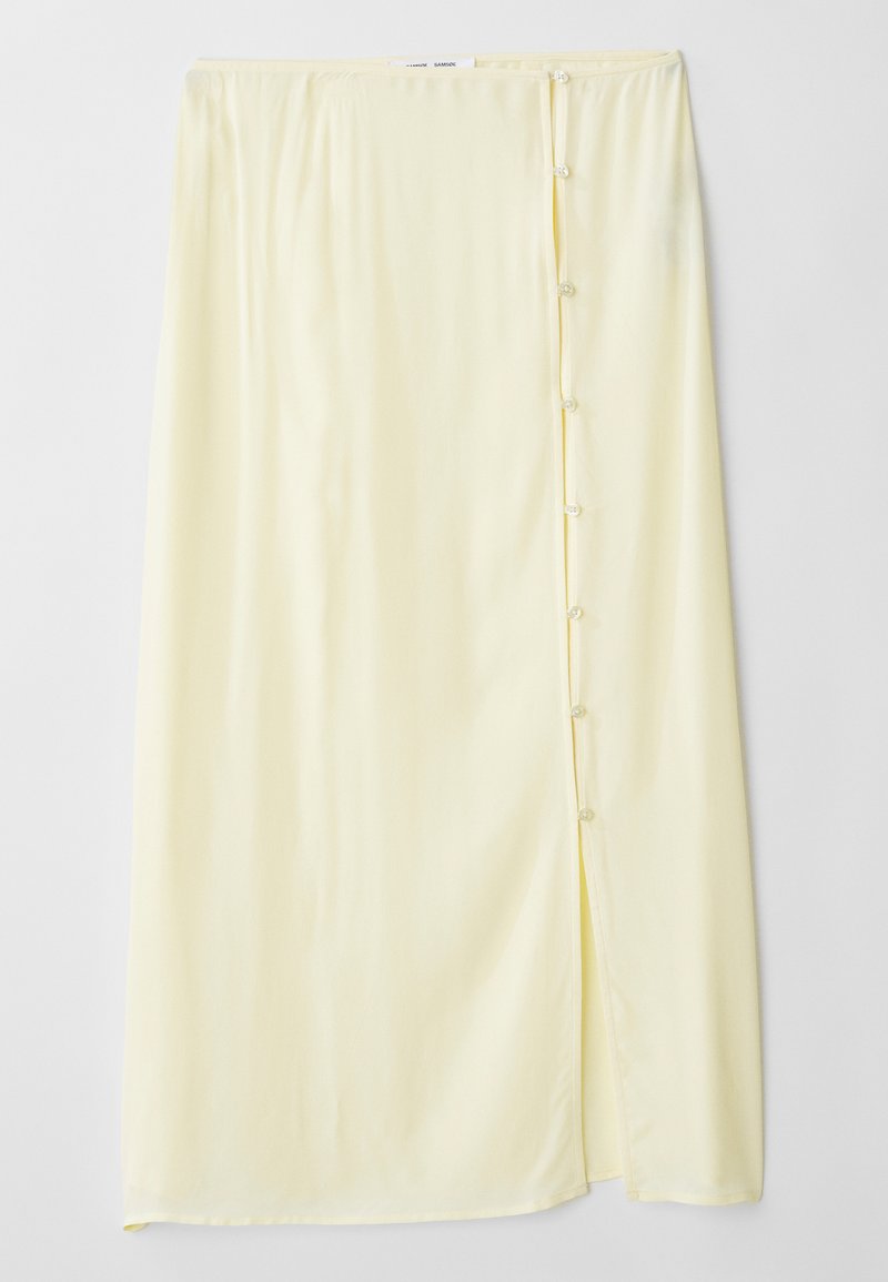 Samsøe Samsøe Wikkelrok lichtgeel