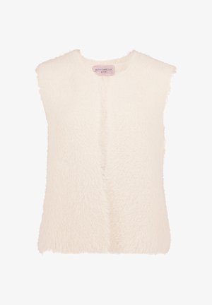 Betty Barclay, BETTY BARCLAY MIT EFFEKTGARN STRICKWESTE - Veste sans manches - beige