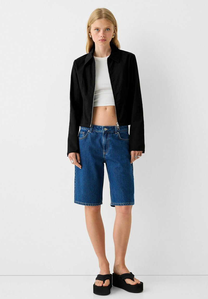 Bershka Spijkerjas zwart Bershka Spijkerjas zwart