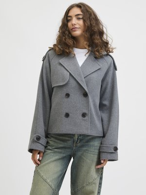 JXELLE CARLIE - Manteau court - medium grey