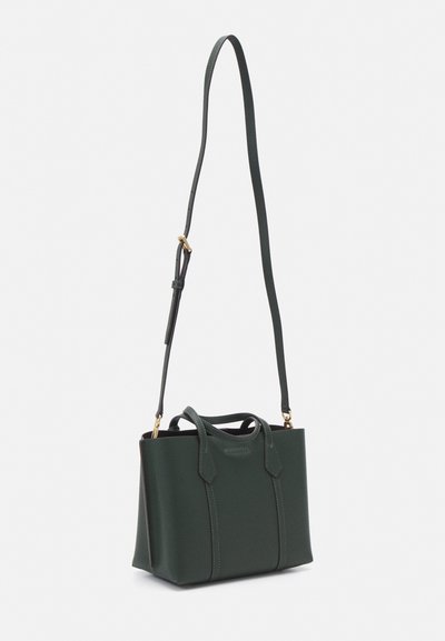 Tory Burch PERRY TRIPLE COMPARTMENT SMALL TOTE - Torbica - basil