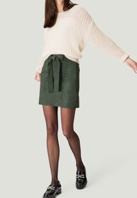 zero Falda acampanada - green