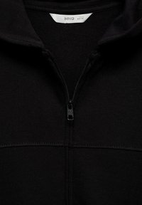 Mango Kids Mikina na zip - black