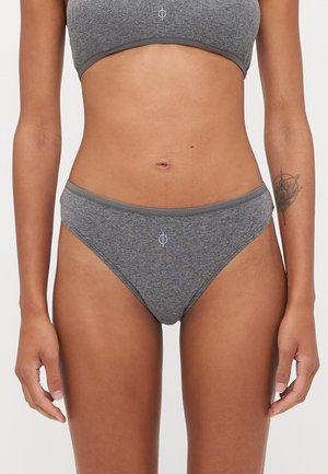 String - mid grey melange
