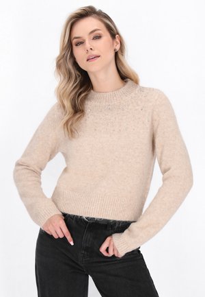 Trui - beige melange