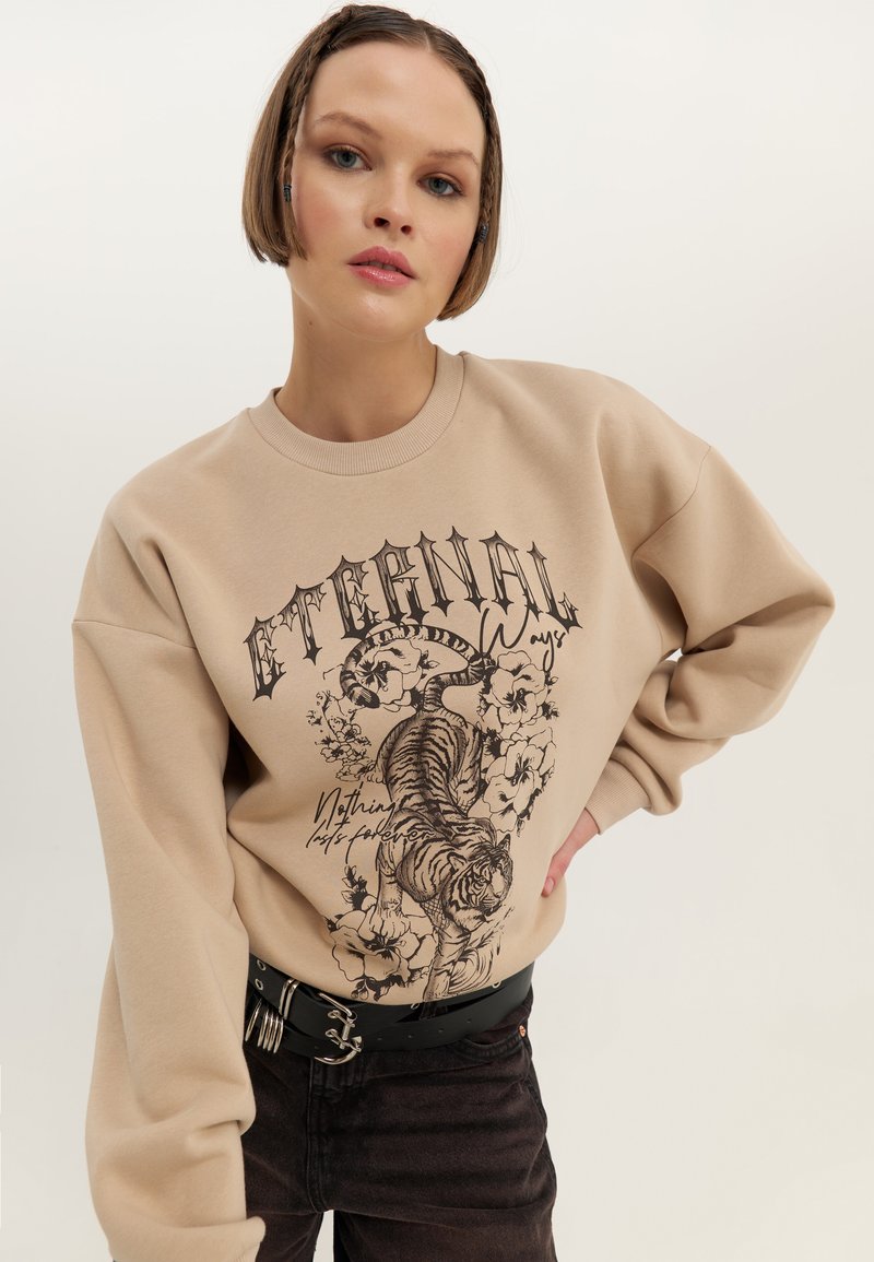 Even&Odd Sudadera - beige