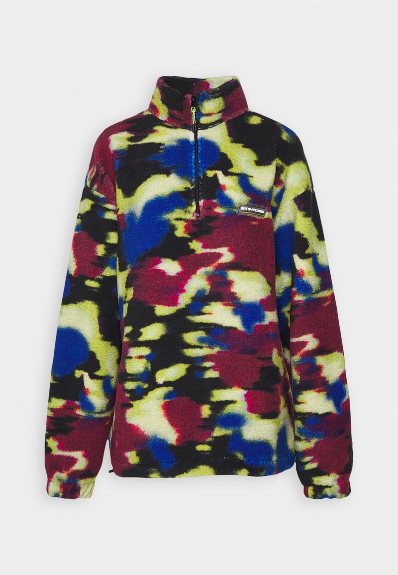 iets frans… Fleece trui meerkleurig iets frans… Fleece trui meerkleurig