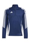 TIRO 24 KIDS - Long sleeved top - team navy blue white