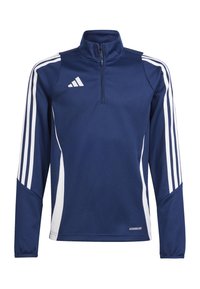 adidas Performance - TIRO - Camiseta de manga larga - team navy blue white Imagen en miniatura 1