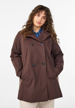 Pitkä takki - seal brown