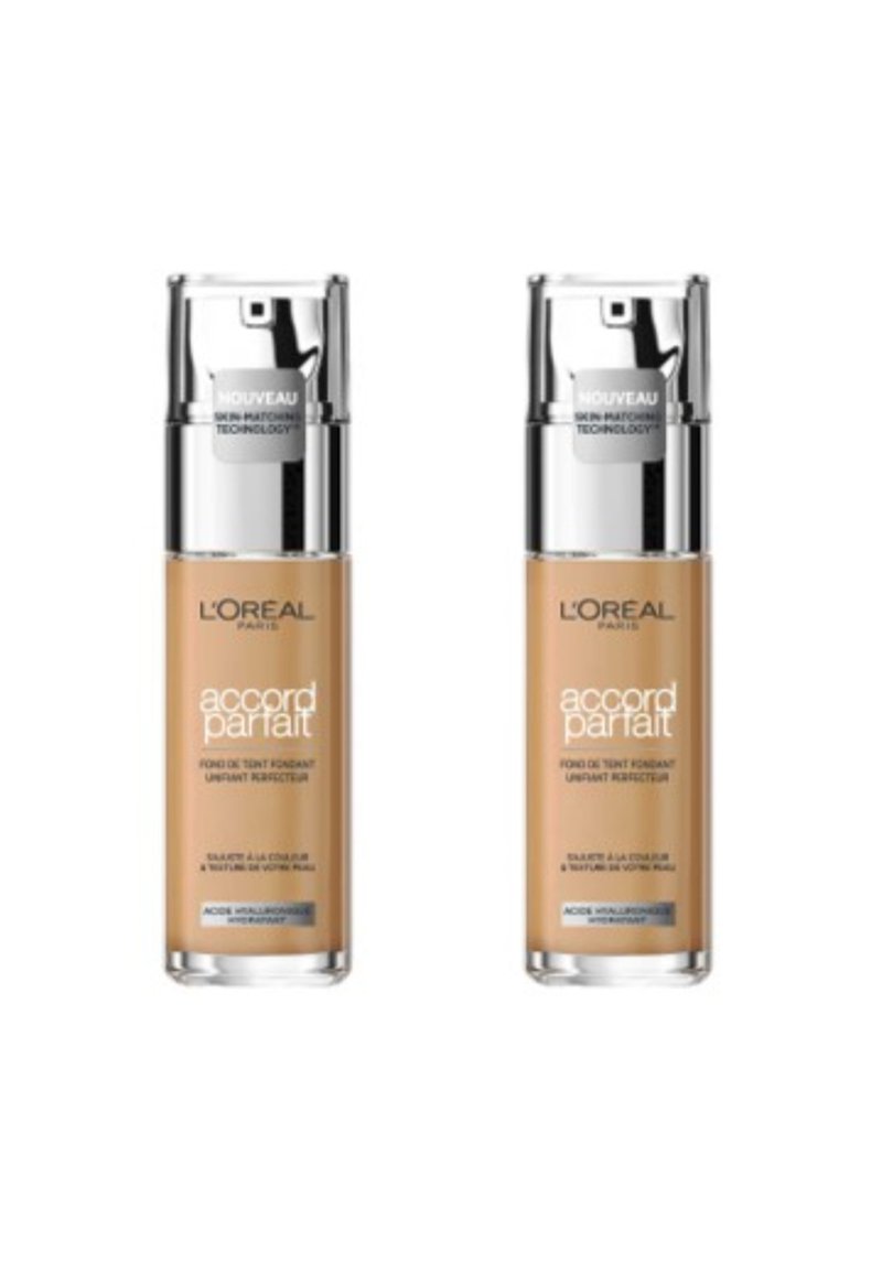 L'Oréal Paris FONT DE TEINT FLUIDE 9D TERRE DE SIENNE ACCORD PARFAIT - Fond de teint - 3 r beige rosé