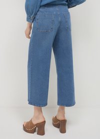 Calliope Jeans a zampa - blu denim medio