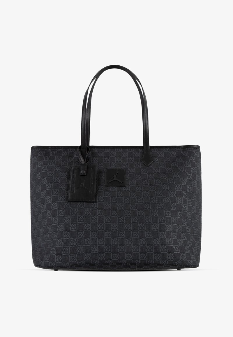 Jordan JAM MONOGRAM TOTE - Borsa a tracolla - black