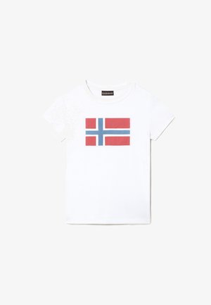 VERTE - Print T-shirt - bright white