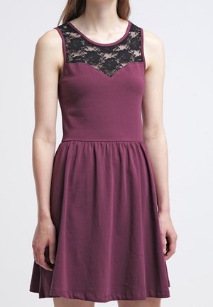 Robe en jersey - dark red